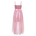 thumbnail image 2 of iEFiEL Girls Allover Sequins Chiffon Birthday Party Dress Sleeveless Skirted Wedding Bridesmaid Dresses Pink 8, 2 of 7