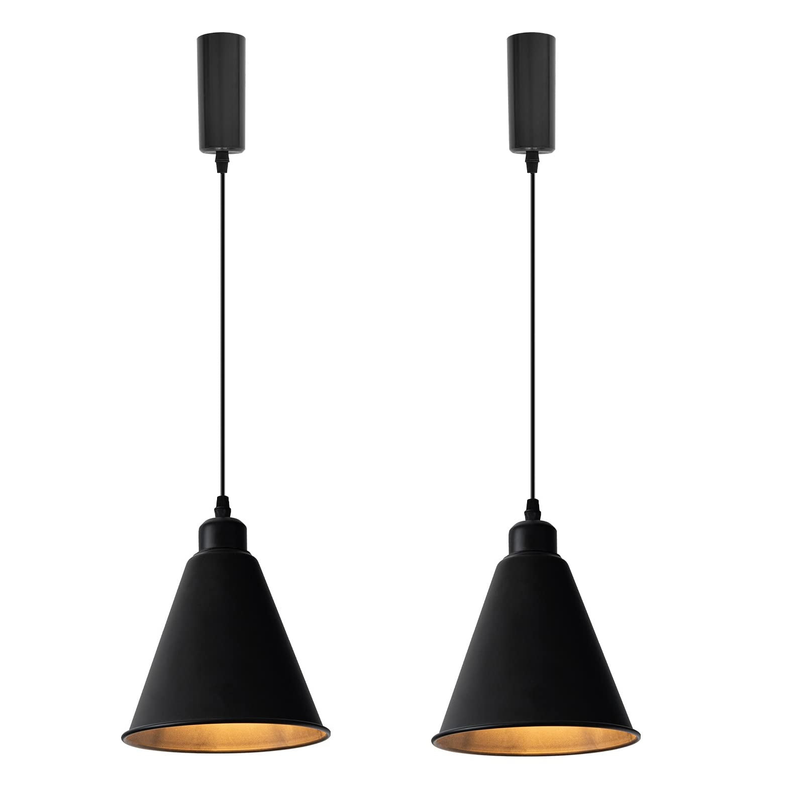 FSLiving JType Industrial Track Light, Juno Track Pendant Lighting