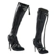 thumbnail image 2 of Almencla 1:6 Action Figures High Boots Ball Jointed Doll Shoes DIY Durable PU Leather 12 inch Doll High Heel Boots Female Figure Boots black, 2 of 7