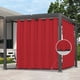 thumbnail image 1 of Cortinas de exterior fáciles de usar, impermeables, 110 x 96 cm, color rojo (1 panel), 1 of 8