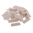 thumbnail image 4 of Natural Round Balsa Wood Woodcraft Flat Sticks Dowel 50 Pieces 50mm, 4 of 8