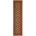 thumbnail image 2 of SAFAVIEH Veranda Magna Southwestern Indoor/Outdoor Runner Rug, 2'3" x 6'7", Red/Natural, 2 of 7