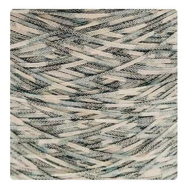 Zhuge Hilo de lana acrílica de felpa suave para tejer a crochet, bobinas de pelo rizado de fieltro de lana cardada de oveja, mecha (50 g, A235)