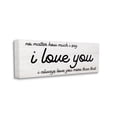 thumbnail image 3 of Stupell Industries I Love You More Romantic Inspirational Painting Gallery Wrapped Canvas Print Wall Art, 3 of 5