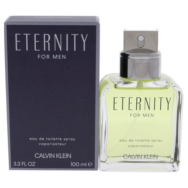 Perfume Eternity de Calvin Klein para hombre, spray EDT de 100 ml Calvin Klein 088300605514