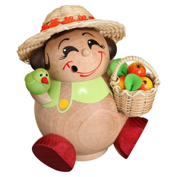 Engrais Allemand pour Jardin, Hauteur 11 cm / 4 Pouces, Erzgebirge original par Seiffener Volkskunst SV 19125