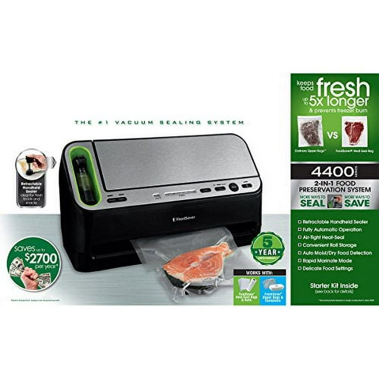 FoodSaver 2-in-1 Automatic Vacuum Sealing System
