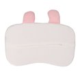thumbnail image 3 of Almohada para bebé, almohada para dormir para recién nacido, transpirable, de seda helada, color rosa, bonito, para bebés de 0 a 6 años, 3 of 8