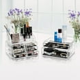 thumbnail image 2 of Ktaxon Acrylic Cosmetic Table Organizer Makeup Holder Case Box Jewelry Storage with 8 Drawers, 2 of 6