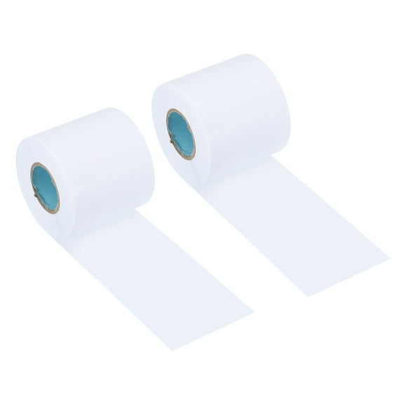 Uxcell 2.4"x36.1ft Pipe Wrapping Tape Non Stick Duct Tape Pipes Insulation Air Conditioner Tube Wrap White 2Pcs