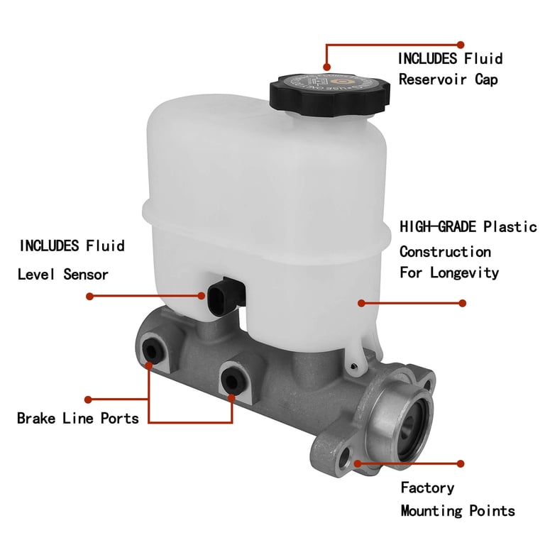 Brake Master Cylinder Compatible with 1999-2002 Chevrolet 