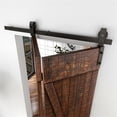 thumbnail image 3 of 3.3-6.6FT Heavy Duty Bi-Folding Sliding Barn Door Hardware Kit For Wooden Door ,Easy Install, 3 of 6