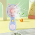 thumbnail image 2 of Guoxxzi 5 dollar items, Mini Handheld Fan Portable Small Portable Handheld Fan With USB Rechargeable Battery Small Size And Big Airflow Suitable For Ladies Children Travel Indoor, 2 of 6