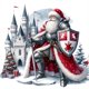 thumbnail image 1 of 5D DIY Taladro Santa Claus Kit Del 30x30cm, 1 of 9