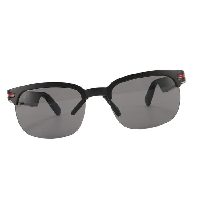 Smart Sunglasse, Polarized Lenses Blue Light Blocking Clear Sound Fast Connection Anti Slip Glasses 7H Talk Time for Driving