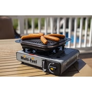 CanCooker Multi-Fuel Camp Stove, Butane and Propane, Portable Cooktop with Carry Case