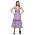thumbnail image 1 of Moomaya Robe Maxi Sans Manches à Bretelles Spaghetti Ajustables pour Femmes Grande Taille, 1 of 6