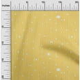 thumbnail image 2 of oneOone Viscose Jersey Yellow Fabric Stripes Quilting Supplies Print Sewing Fabric By The Yard 60 Inch Wide, 2 of 4