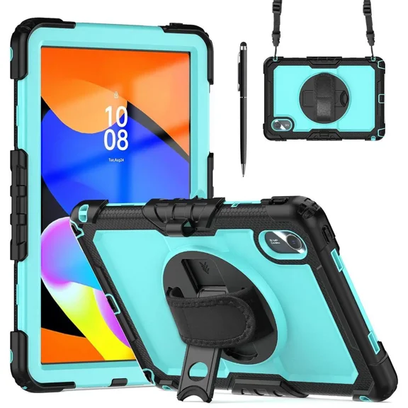 Case for Lenovo Idea Tab 11 inch 2025/Tab K11 Gen 2 11" 2025/Lenovo Tab M11/ K11 LTE 11'' 2024 Shockproof Cover with Screen Protector/Pencil Holder/Rotating Hand Strap/Stand/Stylus Pen