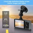 Dash Cam with Wifi 1080P Fhd Car Driving Recorder Two Lens Dashboard