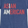 thumbnail image 3 of Instant Message - I Am Asian American  - Toddler And Youth Girls Short Sleeve Graphic T-Shirt, 3 of 6