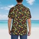 thumbnail image 4 of Fotbe Mexican Food Beer Camisa Hawaiana para Hombre Unisex – Camisa Casual de Verano con Botones de Manga Corta de Algodón y Lino,Small, 4 of 7