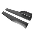 thumbnail image 2 of Jupe Rocker Fendeurs Côté Winglet Jupe Latérale Rocker Jupe Latérale Winglet 2pcs Voiture Universelle Côté Jupe Rocker Fendeurs Winglet Diffuseur Fibre de Carbone Texture, 2 of 8