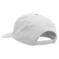 thumbnail image 3 of Dance Dance Embroidered Solid Cotton Twill 5 Panel Prostyle Snap Cap - White OSFM, 3 of 5