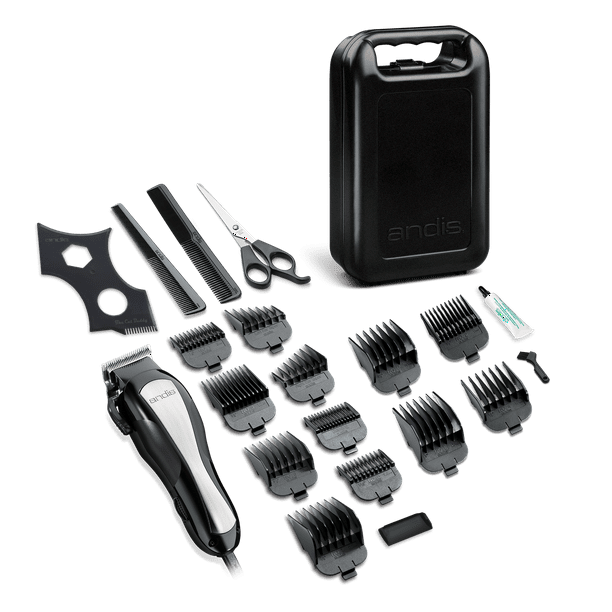 Andis HeadStyler Adjustable Blade Clipper Haircutting Kit, 20Piece Kit