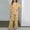 Yellow, variant on Pretxorve Kids Girls Boys Outfit Set Cake 3 Quarter Sleeve Top Long Pants Loungewear 2 Piece Outfits 3-16Y