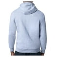 thumbnail image 2 of Men's Starter Heather Gray Washington Commanders Player Grid Pullover Hoodie, 2 of 3