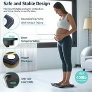 Smart Scale for Body Weight，Highly Accurate Scale for Weight，Digital Weighing Scale with BMI, Body Fat, Muscle Mass, Accurate Home User Health Equipment Sync Apps，400Ib