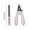 D, variante sur PRETXORVE Coupe-Ongles de Type avec Lime, Manche Courbé, Coupe-Ongles pour Chien, Produits de Nettoyage