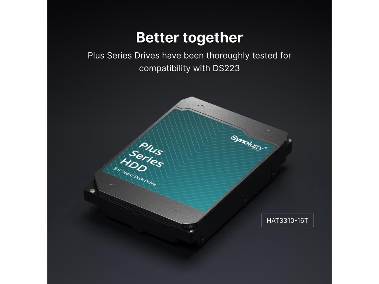 Synology, 2-bay DiskStation DS223, Diskless, Centralized Data