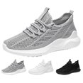 thumbnail image 6 of NOKIO Men's Running Shoes Lightweight Casual Sneakers Fashion Walking Tennis Shoes Breathable Knit Woven Mesh Sports Shoes 𝖫a𝖼e Up Workout Shoes for Back to College, 6 of 6