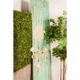 thumbnail image 2 of DecMode 32" Brown Mango Wood Hamas Buddha Windchime with Glass Beads and Cone Bells, 2 of 9