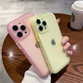 thumbnail image 4 of Funda transparente de silicona a prueba de golpes para iPhone, protector de lente para iPhone 15, 14, 13, 12, 11 Pro Max, X, XR, XS, 7, 8 Plus, 4 of 4