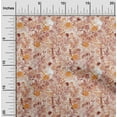 thumbnail image 2 of oneOone Viscose Chiffon Pink Fabric Floral Quilting Supplies Print Sewing Fabric By The Yard 42 Inch Wide, 2 of 4
