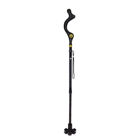 Campbell Posture Cane | Walking Cane for Men, Women | Mobility Device, Portable, Lightweight, Adjustable, Self-Standing, Folding, Collapsible Hand Walking Stick, 10 Height Adjustment, 360 Traction (Best Folding Walking Canes)