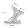 thumbnail image 2 of Flag Holder, Heavy Duty House Flag Pole Holder Bracket, Aluminum Mount - Stainless Steel Hardware - Strong and Rust Proof - 1" Inner Diameter, 2 of 7