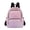 Glittering Purple Pink, variant on JIALIOU Mini Backpack Purse for Women Quilted Casual Daypack Small Travel Shoulder Bag, Lilac Marble