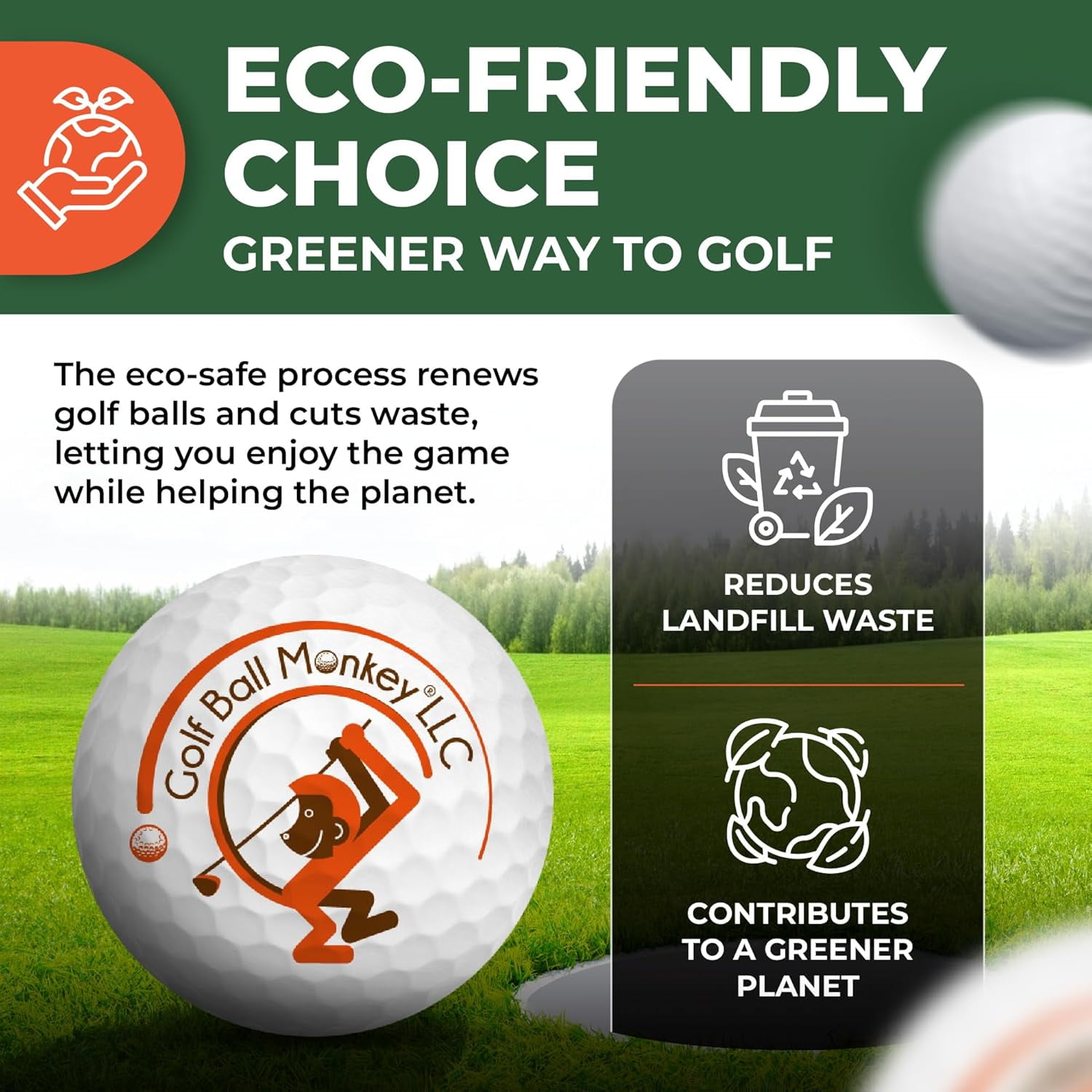 Golf Ball Monkey Cheap Recycled Golf Balls for Callaway Golf Balls Chrome Soft Truvis Soccer Golf Balls Multi-Colored Mix 24 in Good Condition- Includes Balls and Mesh Bag.