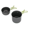 thumbnail image 3 of Camping Cooking Set With Pot And Bowl  Metal Camp Cookware Kit For Camping Travel Picnic, 3 of 8