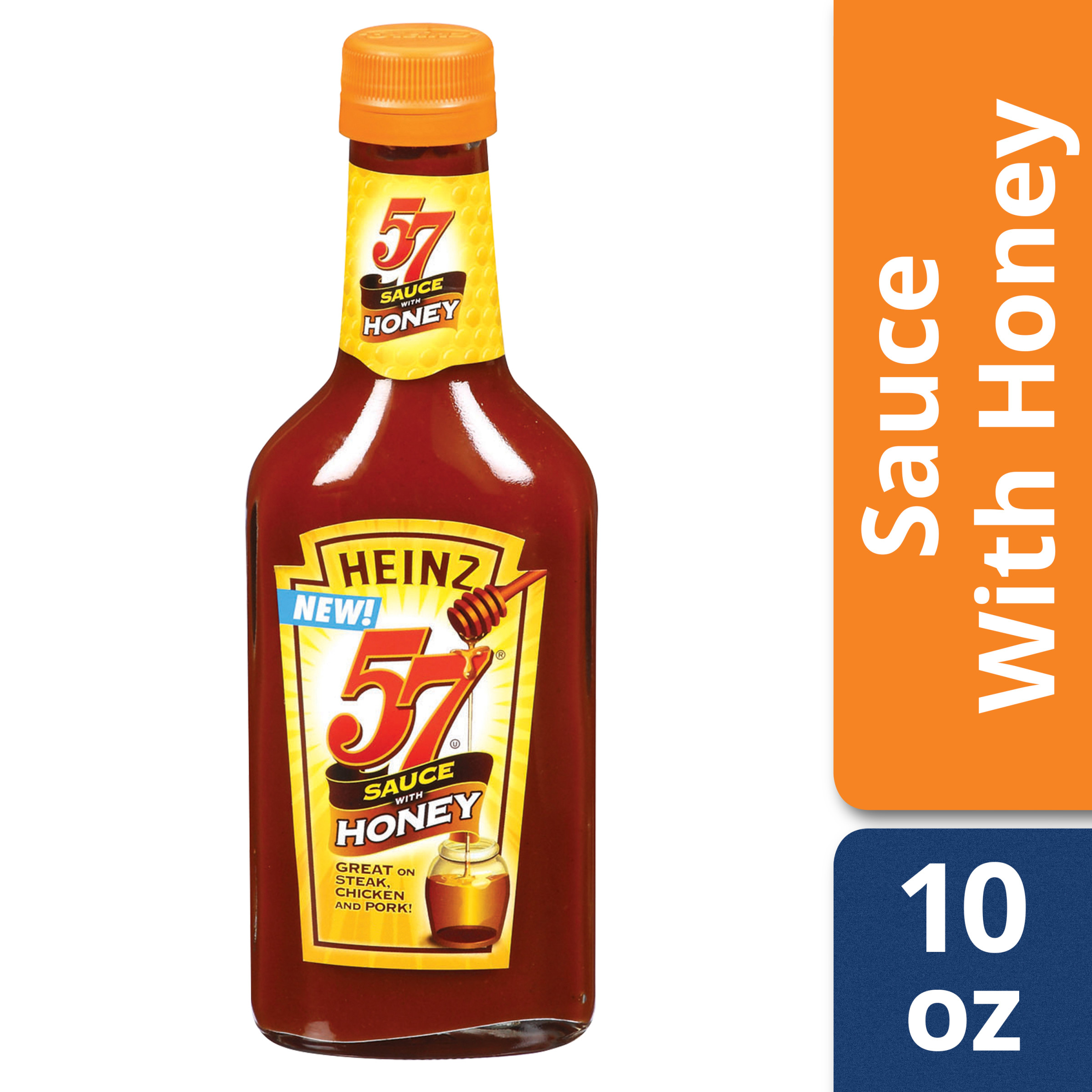 Heinz 57 Sauce With Honey, 10 oz Bottle