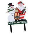 thumbnail image 4 of Letrero Navideño para Jardín con Renos, Papá Noel Y Una Figura de Navidad, 30 Cm, Estaca para Jardín, Decoración Navideña para Y Terraza., 4 of 8