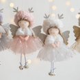 thumbnail image 5 of 2023 Navidad Muñecas de ángel de Navidad Adornos colgantes para árbol de Navidad Regalos de Año Nuevo 2024 Decoración navideña para el hogar Natal Noel Deco, 5 of 5