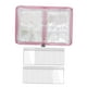 thumbnail image 4 of Estuche organizador de pendientes, multifunción, decoración, bricolaje, transparente, para joyería Rosa, 4 of 9