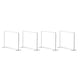 thumbnail image 1 of Home 4 Pack Acrylic Shelf Dividers for Closet Organization - Closets Shelf and Closet Separator for Storage, 1 of 5