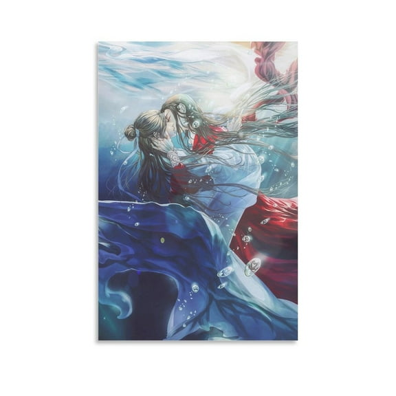 Heaven Official's Blessing Anime Poster (1) Canvas Wall Art Prints Poster Gifts Photo Picture Painting Posters Room Decor Home Decorative 12x18inch(30x45cm)