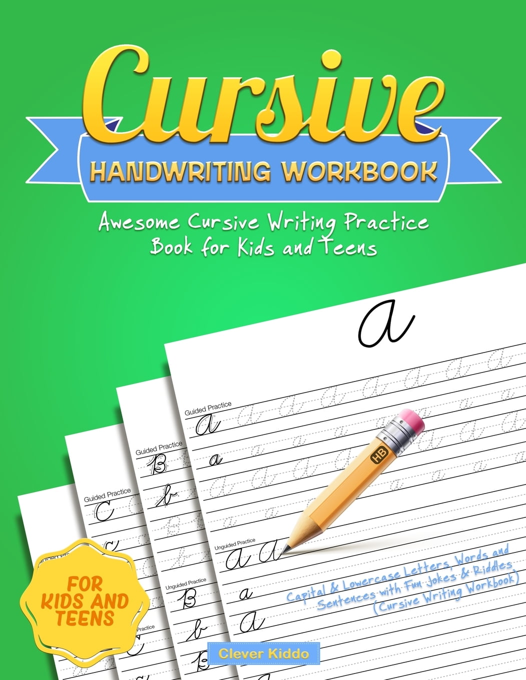 Cursive Handwriting Workbook : Awesome Cursive Writing ...